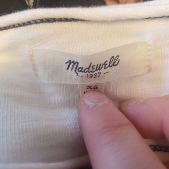 Madewell  Bien Fait color block top size XS - Picture 5 of 5